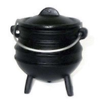 Cast Iron Mini Potjie Cauldron - 8 Oz