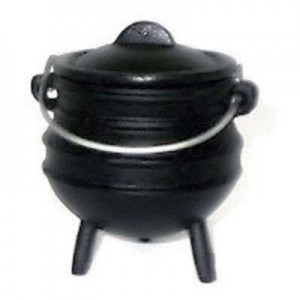 Cast Iron Mini Potjie Cauldron - 5 Oz