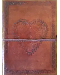 Heart Leather Journal