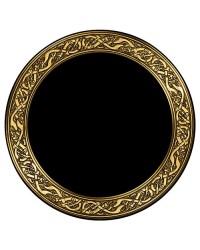 Celtic Snakes Acrylic Scrying Mirror