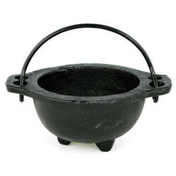 Cast Iron 3 Inch Wide Mouth Mini Cauldron