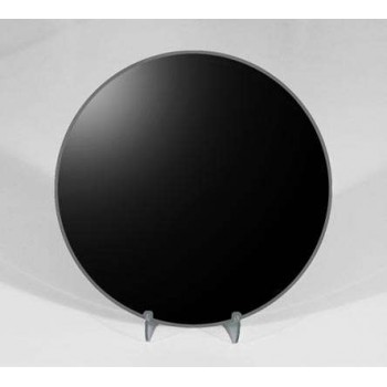 8 Inch Round Black Scrying Mirror