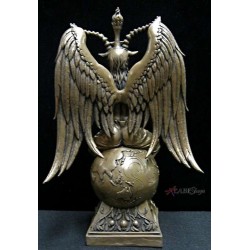 Baphomet Large Bronze 15 Inch Statue