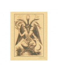 Baphomet Parchment Poster