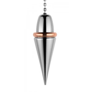 MAUS Stainless Steel Chamber Pendulum with Copper Energy Ring