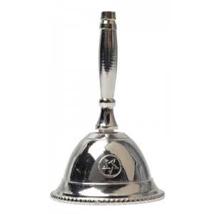 Pentacle Silver Altar Bell