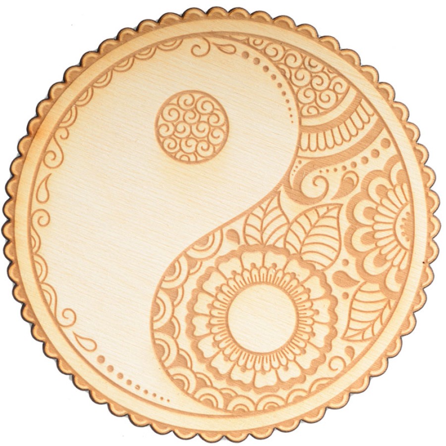 Yin Yang Crystal Grid For Balance Yin Yang Crystal Grid For Balance