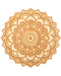 Lotus Mandala Crystal Grid for Spiritual Growth