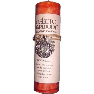 Celtic Harmony Sexuality Candle with Pendant