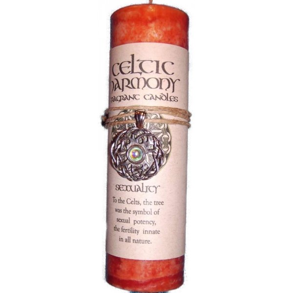 Celtic Harmony Sexuality Candle with Pendant