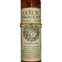 Celtic Harmony Completion Candle with Pendant