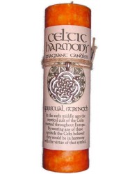 Celtic Harmony Spiritual Strength Candle with Pendant