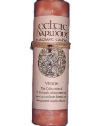 Celtic Harmony Vision Candle with Pendant