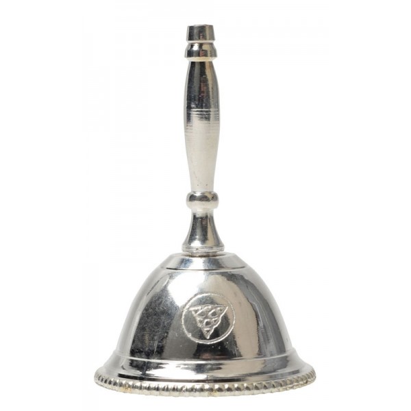 Triquetra Silver Altar Bell