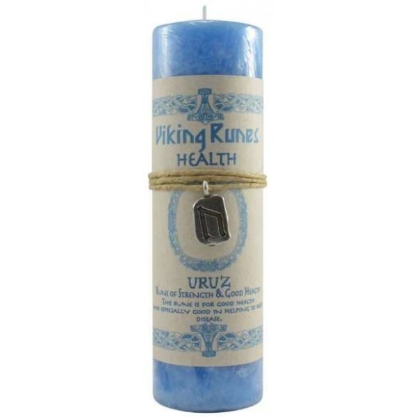 Uruz Health Viking Rune Amulet Candle