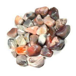 Botswana Agate Tumbled Stones - 1 Pound Pack