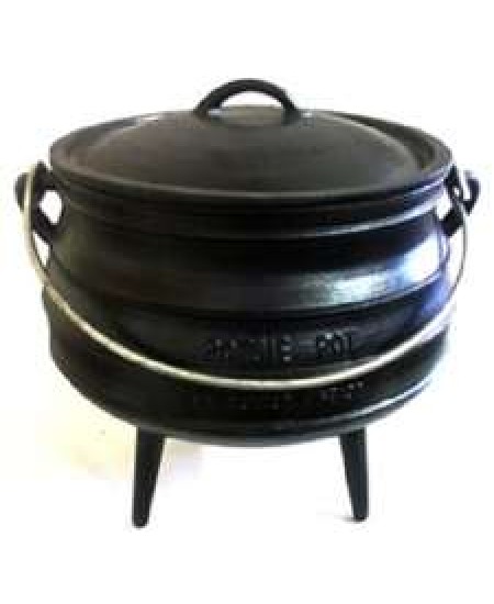 Cast Iron Potjie Cauldron - 23 oz. Size 1/4