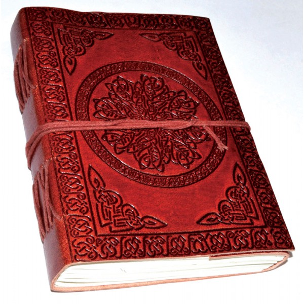 Celtic Mandala Leather Journal