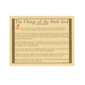Charge of the Dark God Parchment Poster