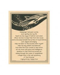 Dolphin Animal Spirit Parchment Poster