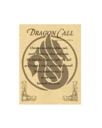 Dragon Call Ouroboros Prayer Parchment Poster