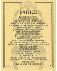 Great Father Spirit Parchment Poster