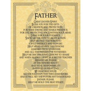 Great Father Spirit Parchment Poster