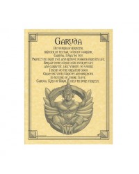 Garuda Hindi Protection Parchment Poster