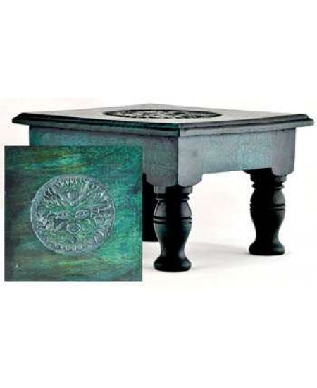 Greenman Wood Altar Table