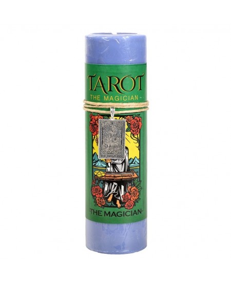 Magician Tarot Card Candle with Pendant for Transformation