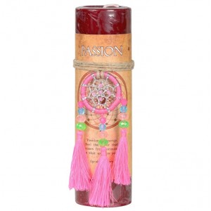 Passion Dreamcatcher Pillar Candle