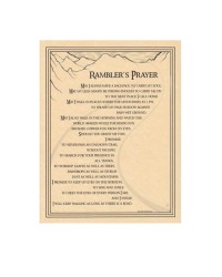 Ramblers Prayer Parchment Poster