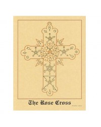 Rose Cross Hermetic Parchment Poster