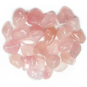 Rose Quartz Tumbled Stones for Love