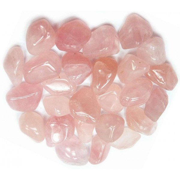 Rose Quartz Tumbled Stones for Love