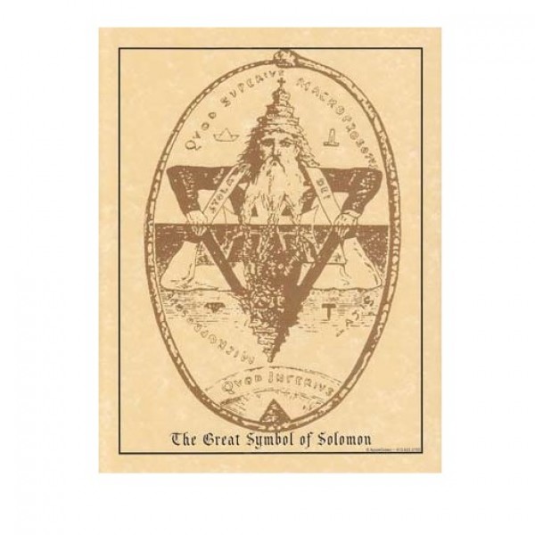 Great Symbol of Solomon Parchment Poster