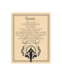 Element of Spirit Parchment Poster