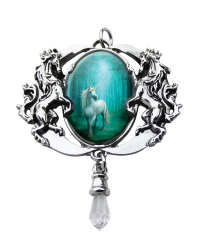 Forest Enchanted Unicorn Cameo