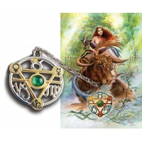 Elemental Earth Talisman and Greeting Card