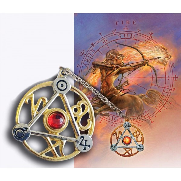 Elemental Fire Talisman and Greeting Card