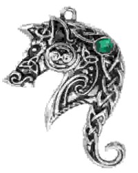 Lyonesse Horse Celtic Necklace