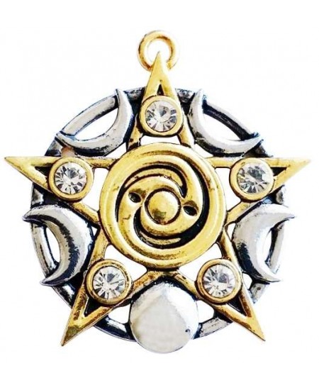 Star of Skelling Pentagram Necklace