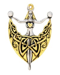 Danu Celtic Goddess of Wisdom Necklace