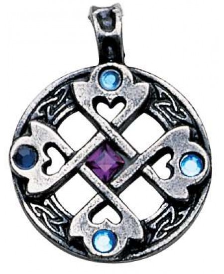Celtic Cross Heart Pendant