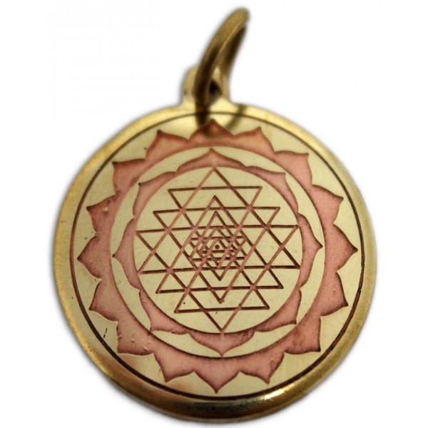 Shri Yantra Magickal Charm for Good Luck