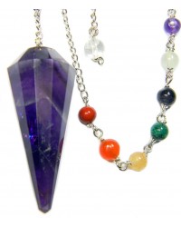 Amethyst Chakra Scrying Pendulum