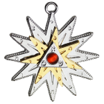 Kaballah Star Amulet Necklace