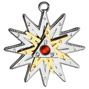 Kaballah Star Amulet Necklace