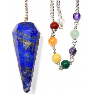 Lapis Lazuli Chakra Scrying Pendulum