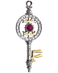 Sephiroth Sphere Key Kaballah Amulet Necklace